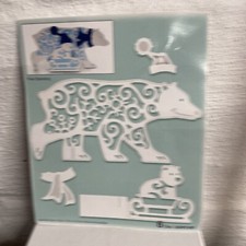 Creative Expression Paper Cuts 3D Craft Dies-Polar Bear