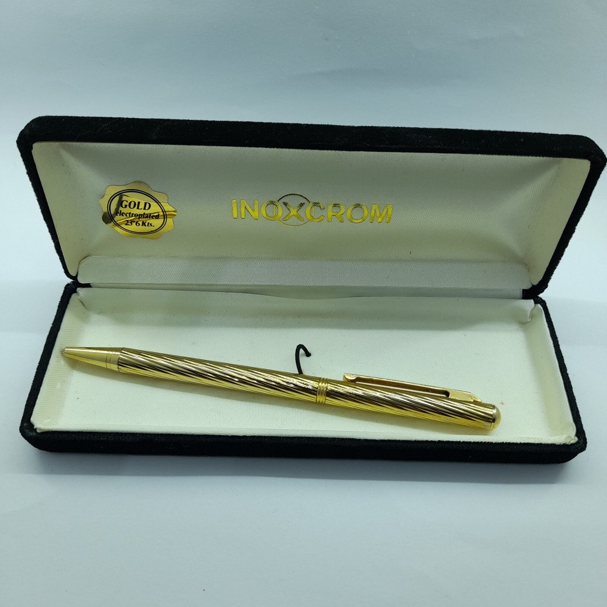VINTAGE INOXCROM PEN GOLD PLATED BEAUTIFUL RARE | eBay
