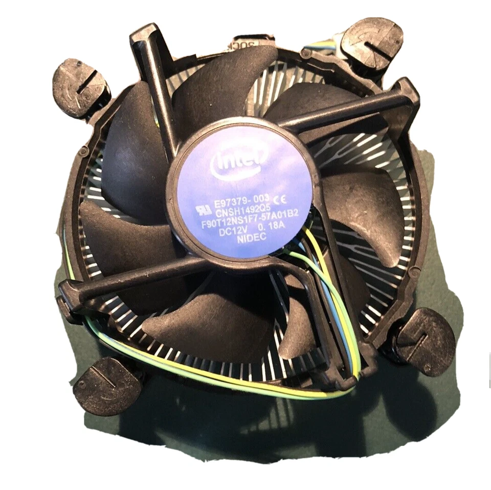 INTEL DISIPATORELGA1200 VENTOLA (FAN) E97379-003 CNSH1492Q5 F90T12NS1F7-57A01B2 - Immagine 2 di 4