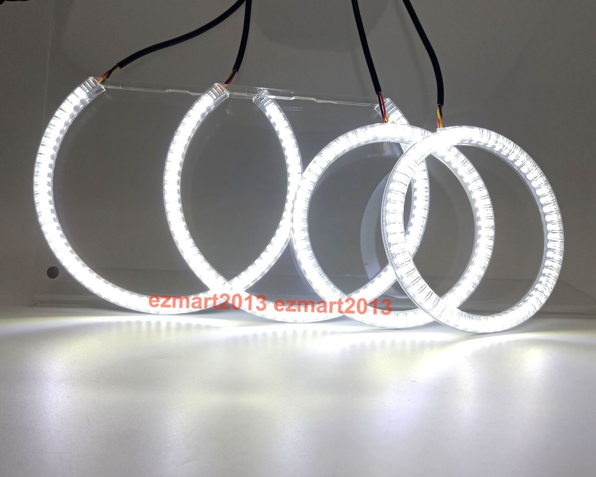 RGB Halo Ring LED Angel Eyes For Dodge Charger 2006-2010 – Multicolor Demon Flash DRL Headlight Kit