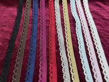 10mm Lingerie Elastic, Elastic Lace Trim for underwear, Ric Rac elastic, knicker