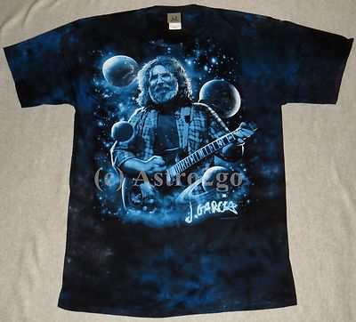 LOVELY VIEW OF HEAVEN--Liquid Blue Jerry Garcia The Dead Space Tie