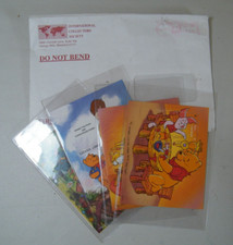 4 WINNIE THE POOH INTERNATIONAL COLLECTORS SOCIETY COMMEMORATIVE STAMPS SHEETS