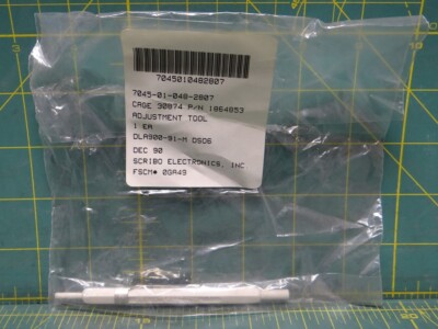 Scribo Electronics Inc. Adjustment Tool PN: DLA900-91-M NSN: 7045-01-048-2807