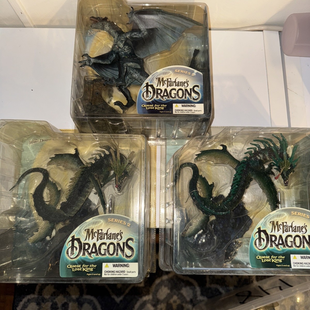 McFarlane's Dragons Water Dragon Clan Series 2 Quest For The Lost