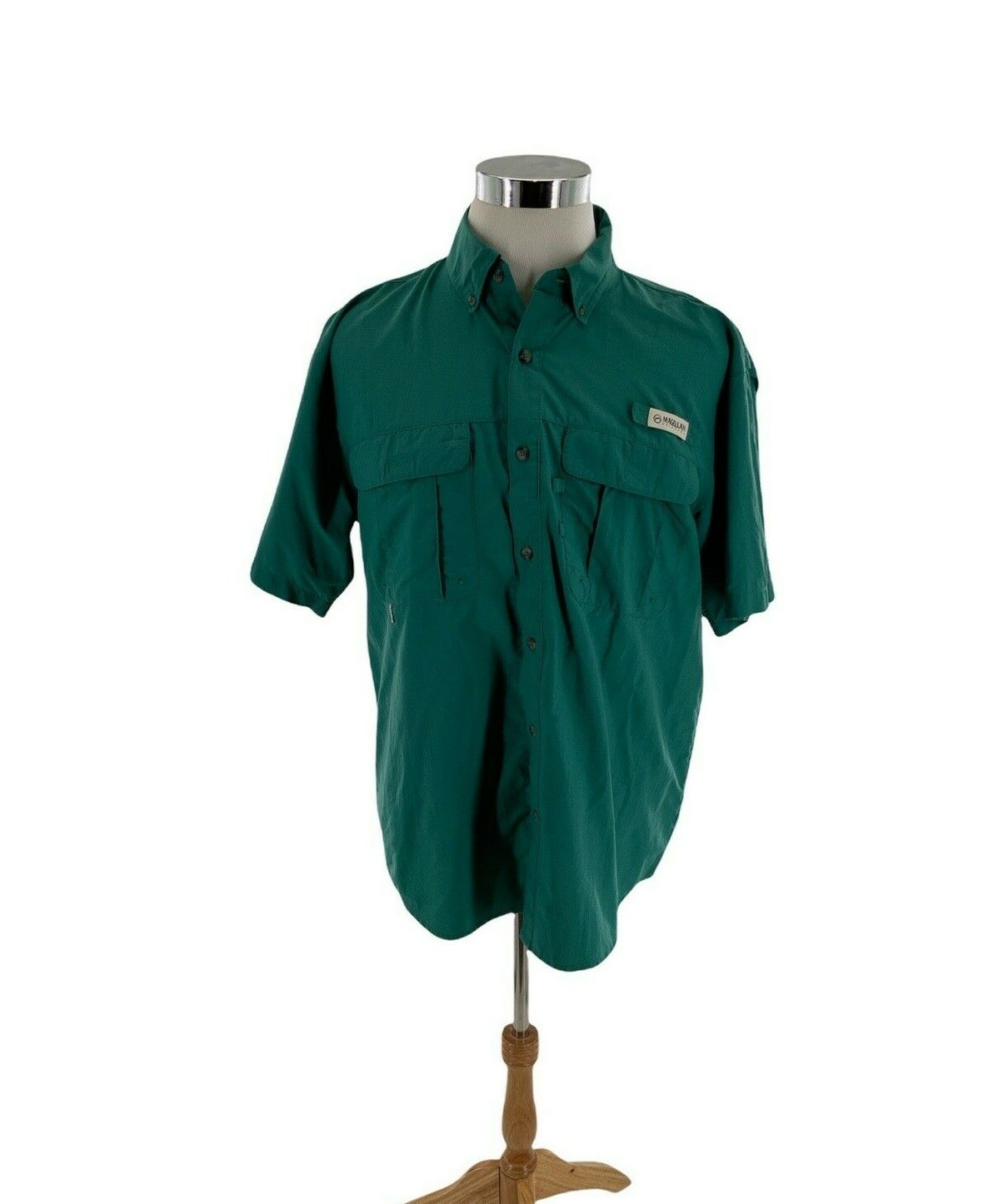 Magellan Outdoors Shirt Men Large Fish Gear Relaxed F… Gem