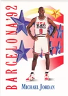 MICHAEL JORDAN Team USA 1992 Olympic GOLD DREAM TEAM Skybox Basketball Card BULL