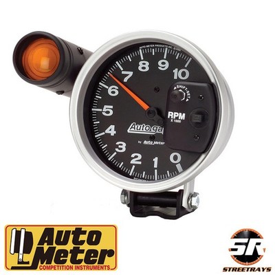 Autogage By AutoMeter Monster Shift-Lite Tachometer 233904 - 0-10,0000 RPM