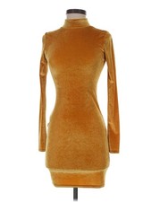 Nasty Gal Inc. Women Gold Casual Dress 2