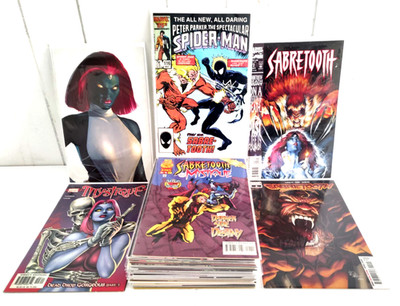 Sabretooth & Mystique (1-4) Marvel Comics Lot of 27 Sabretooth  1st App