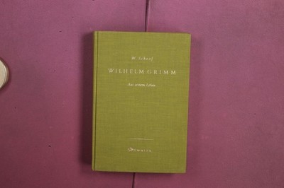 412022 WILHELM GRIMM Ferd. Dümmler's Verlag Aus seinem Leben HC