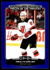 2022-23 O-Pee-Chee Blue Border Reilly Walsh New Jersey Devils #571