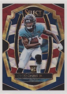 2018 Panini Select Premier Level Tri-Color Prizm /199 DJ Chark Jr Rookie RC 03c6