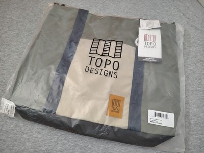 NWT Unisex Topo Designs Mountain Essential Tote/Shoulder Bag Beetle/Midnight 9 L