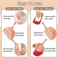 36PCS Metatarsal Foot Pads for Pain Relief, Ball of Foot Cushions for Women a...