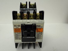 FUJI ELECTRIC SC-03 11 MAGNECTIC CONTACTOR 11A CAT 4NCOA0 10 NEW
