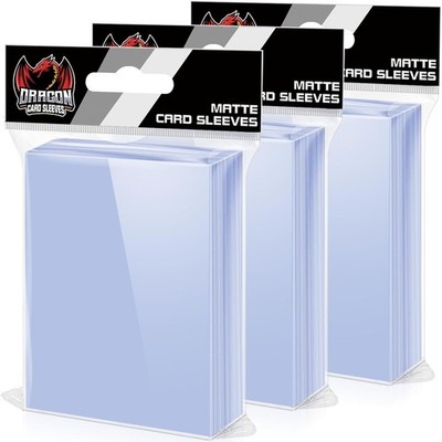 soft plastic card sleeves BCW 100 Standard Card Sleeves