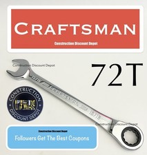 Craftsman 1516 12 Point Sae Ratcheting Combination Wrench Cmmt38961 Chrome