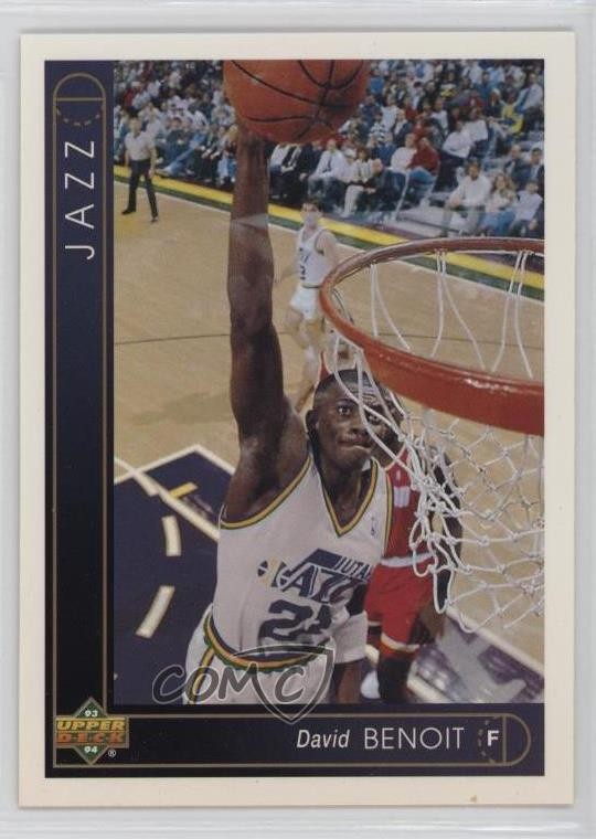 1993-94 Upper Deck International German David Benoit #107 1g2v