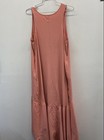 Eddie Bauer Women's Departure Midi Dress Desert Pink UPF 50+ Sleeveless Sz S NWT — photo 2