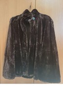 Giacca In Castorino Pari Al Nuovo- Linea Femminile Sontuosa Ed Elegante. Marrone