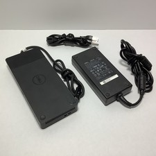 Dell WD19TB Thunderbolt 3 USB-C HDMI DisplayPort Laptop Docking Station 180W