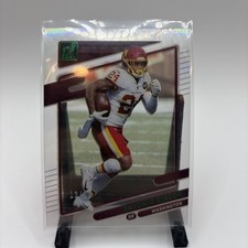 2021 Green🟩 Clearly Donruss Antonio Gibson 13/25 sp #48 Washington Commanders