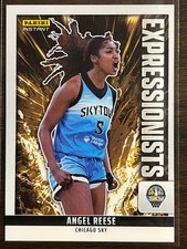 2025 Panini Instant WNBA Expressionists #EXP-7 Angel Reese Chicago Sky
