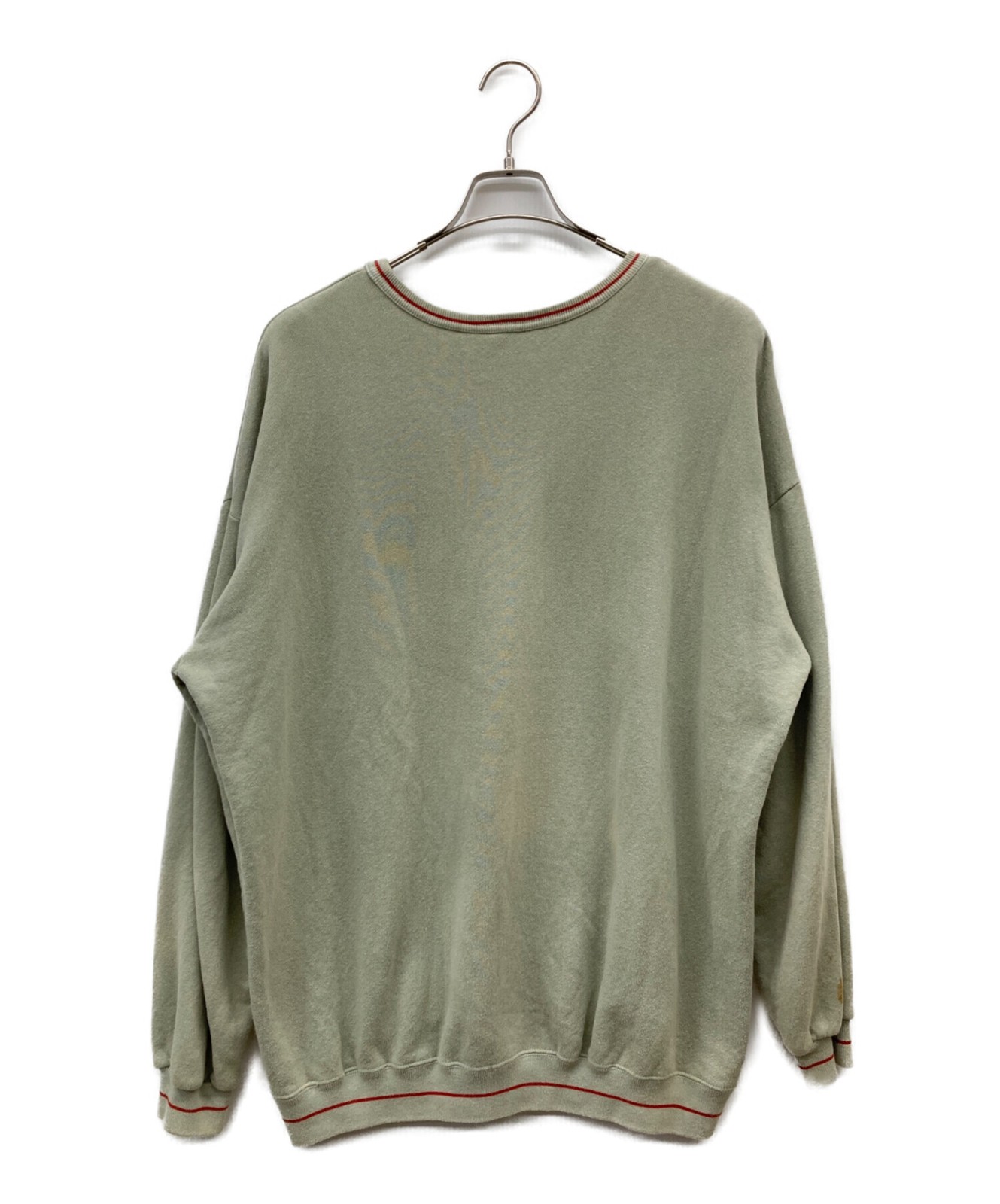 COMFORTABLE REASON Pile Loop Line Sweat Size: L Khaki Men image 2