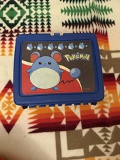 Vintage Pokemon Lunch Box Marill Nintendo 2000 Made In USA Blue NO Thermos