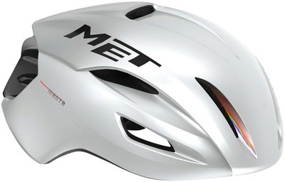 MET Manta MIPS Road Helmet Large White Holographic Glossy