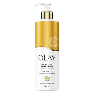 Olay Vitamin C Körperlotion, C, B5 500 ml (1er Pack), orange 
