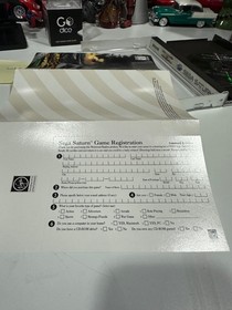 Sega Saturn Command / Conquer  Complete In Case With Original Registration Card