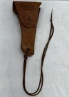 WW2 Rare 1911 Pistol Leather US Military 1942 Dated Holster with Thigh String