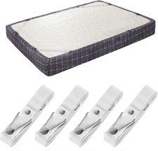 Bed Sheet Holder Straps- Adjustable Fitted Sheet Clips Bed Sheet Fastener Suspen