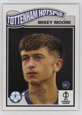 2024 Topps UEFA Club Competitions Living Set /1065 Mikey Moore Rookie RC 0ae