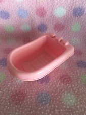Fisher Price Loving Family Dollhouse Baby Pink Bathtub Nursery Accessory 3 