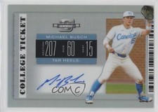 2019 Panini Contenders Draft Picks Optic College Ticket Michael Busch Auto u6m