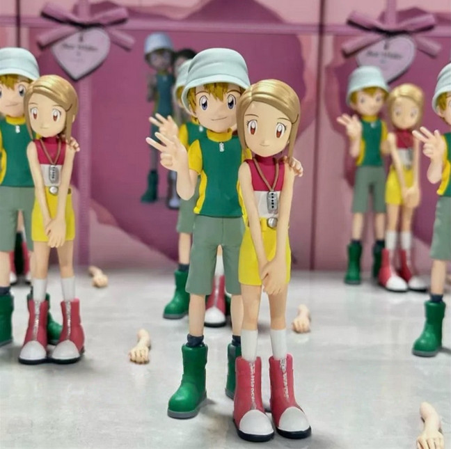 DMX Studio Digimon Takaishi Takeru Modelo Resina en stock Estatua Yagami Hikari