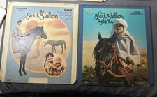 Pair Of Video Discs CED The Black Stallion And Black Stallion Returns