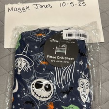 Little Sleepies Nightmare Before Christmas Crib Sheet