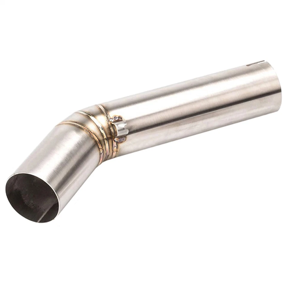 Chinelo para Suzuki GSXR 750 600 2006-2007 Pontas de Escape Preto Silenciador Tubo Link Médio - Imagem 4 de 4