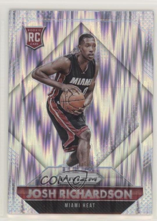 2015-16 Panini Prizm Rookies Flash Prizm Josh Richardson #317 Rookie RC 8ww