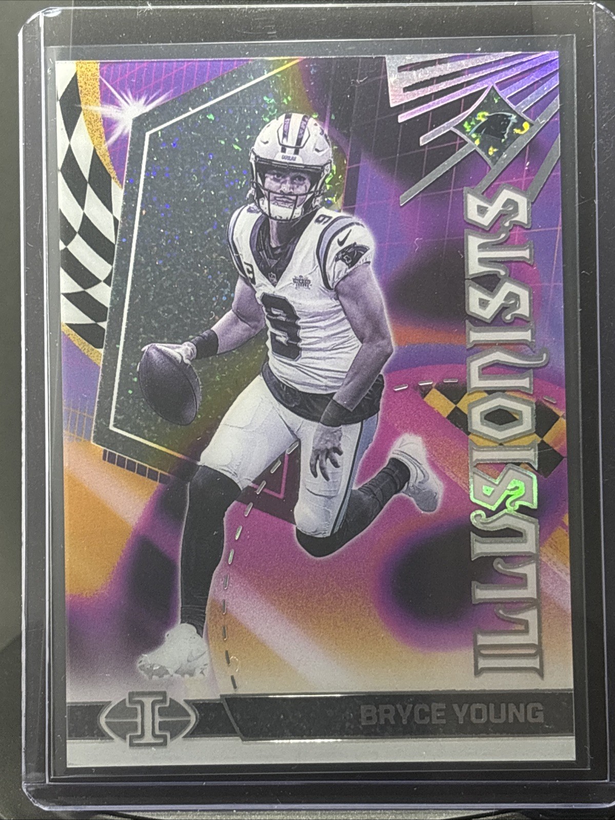 2023 Illusions Bryce Young Illusionists Stardust #12 SSP Case Hit RC Panthers