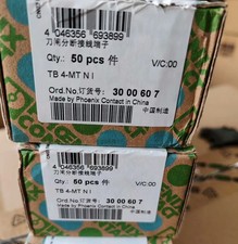 50PC/box NEW Phoenix Contact 3000607 knife switch disconnect TB 4-MT N I