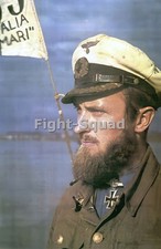 WW2 Picture Photo German Submarine U-boat Captain 9572