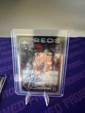 2024 Topps Chrome - Rookie Autographs TJ Hopkins #RA-TH Refractor /499 (AU, RC)