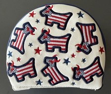 NEW Scotty Cameron LIMITED USA Bulldog Mid Round Custom Shop Putter Headcover