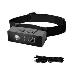 2 en 1 Caméra de sport montée sur la tête 1080P HD Vision nocturne du caméscope LED lampe