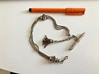 Antique French Chatelaine High quality 19th Century tests as silver  50g
